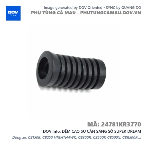 ĐỆM CAO SU CẦN SANG SỐ SUPER DREAM — 24781KR3770