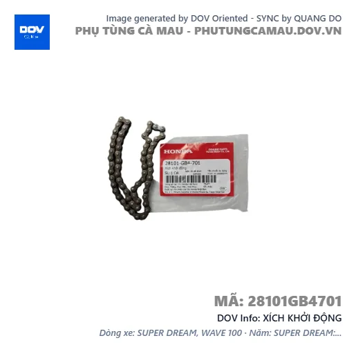 XÍCH KHỞI ĐỘNG  — 28101GB4701