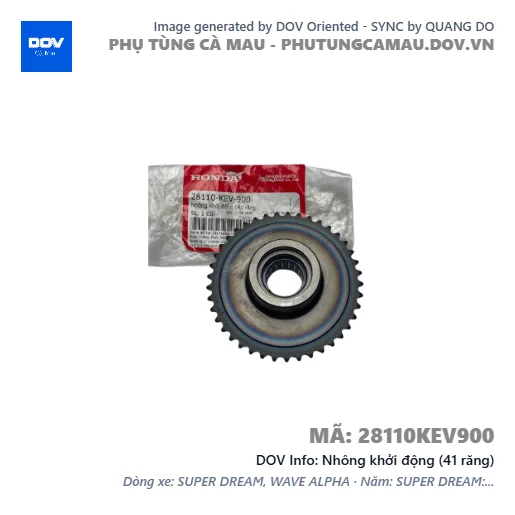 Nhông khởi động (41 răng) — 28110KEV900