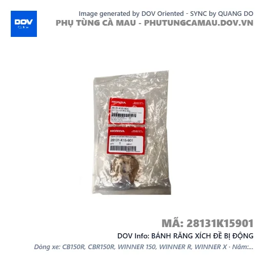 BÁNH RĂNG XÍCH ĐỀ BỊ ĐỘNG — 28131K15901