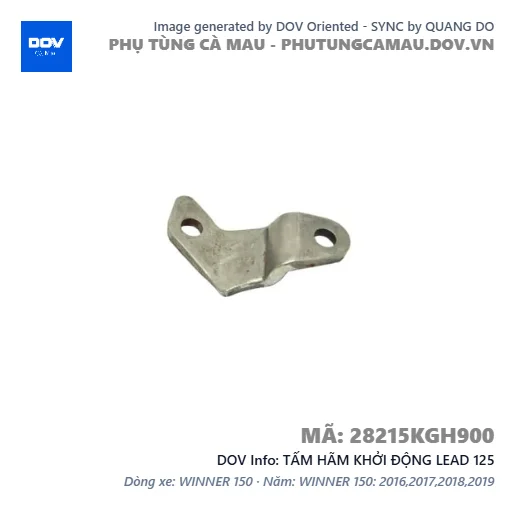 TẤM HÃM KHỞI ĐỘNG LEAD 125 — 28215KGH900