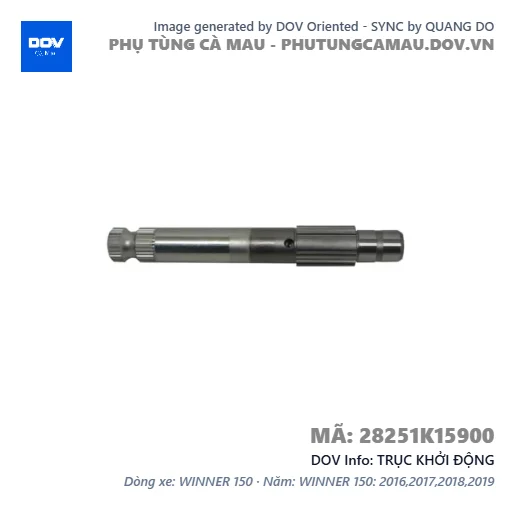 TRỤC KHỞI ĐỘNG  — 28251K15900