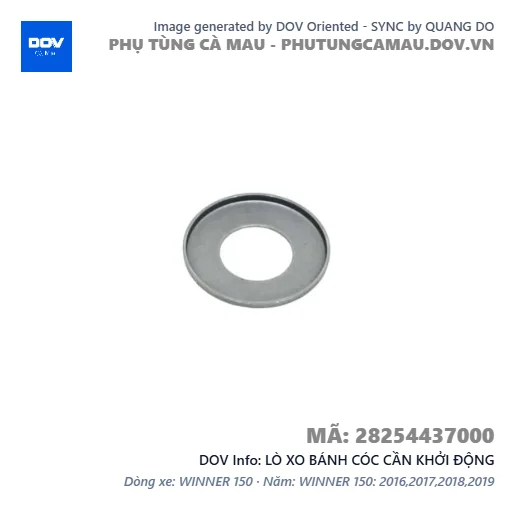 LÒ XO BÁNH CÓC CẦN KHỞI ĐỘNG  — 28254437000