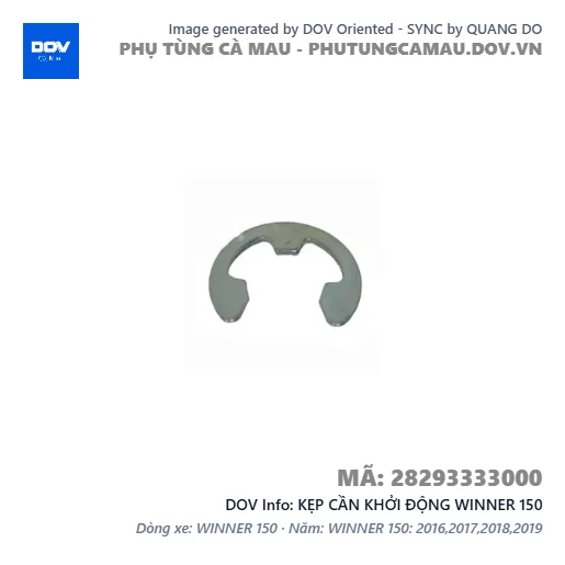 KẸP CẦN KHỞI ĐỘNG WINNER 150 — 28293333000