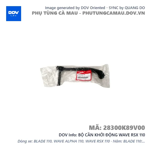 BỘ CẦN KHỞI ĐỘNG WAVE RSX 110 — 28300K89V00