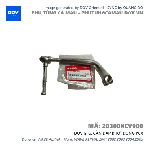 CẦN ĐẠP KHỞI ĐỘNG PCX — 28300KEV900