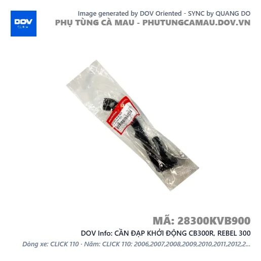 CẦN ĐẠP KHỞI ĐỘNG CB300R, REBEL 300 — 28300KVB900