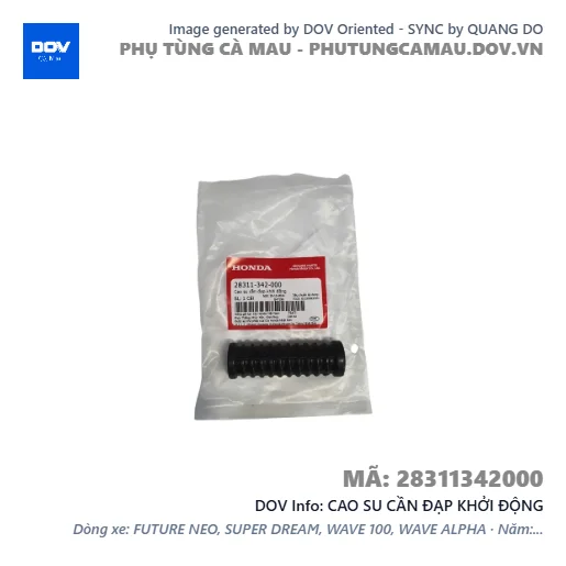 CAO SU CẦN ĐẠP KHỞI ĐỘNG  — 28311342000