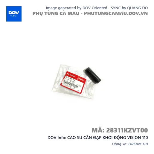 CAO SU CẦN ĐẠP KHỞI ĐỘNG VISION 110 — 28311KZVT00