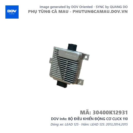 BỘ ĐIỀU KHIỂN ĐỘNG CƠ CLICK 110 — 30400K12931