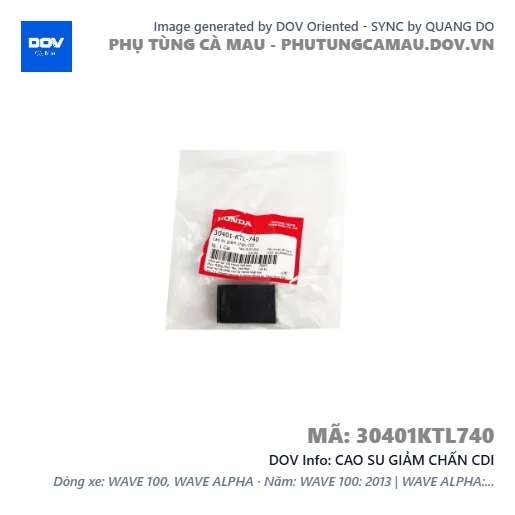 CAO SU GIẢM CHẤN CDI  — 30401KTL740