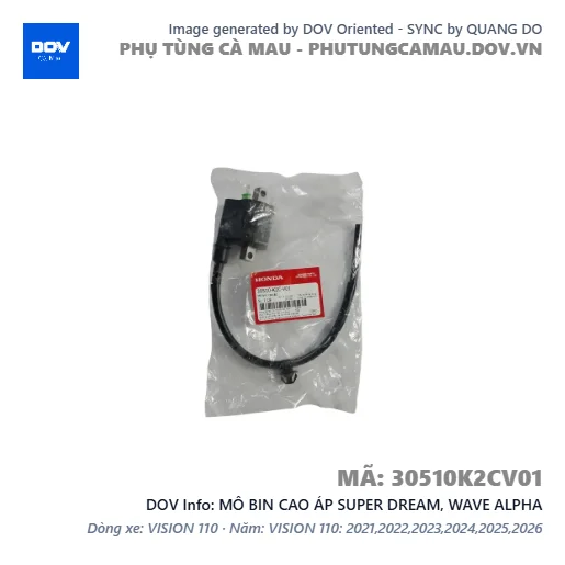 MÔ BIN CAO ÁP SUPER DREAM, WAVE ALPHA — 30510K2CV01