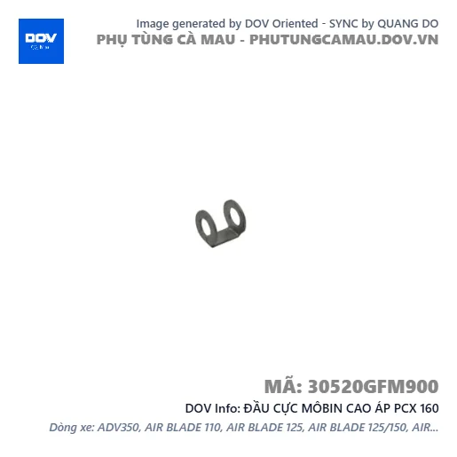 ĐẦU CỰC MÔBIN CAO ÁP PCX 160 — 30520GFM900