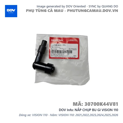 NẮP CHỤP BU GI VISION 110 — 30700K44V81