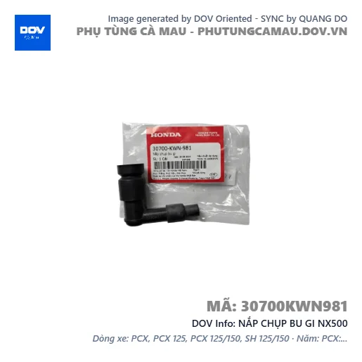 NẮP CHỤP BU GI NX500 — 30700KWN981