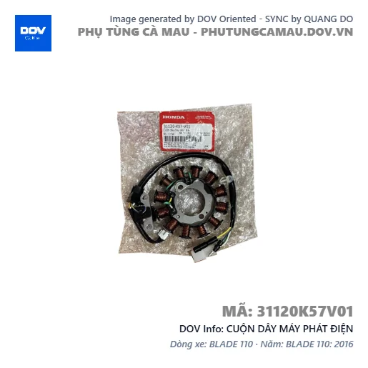 CUỘN DÂY MÁY PHÁT ĐIỆN  — 31120K57V01