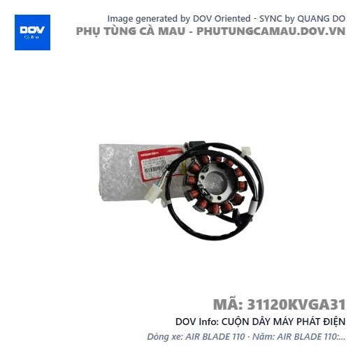 CUỘN DÂY MÁY PHÁT ĐIỆN  — 31120KVGA31