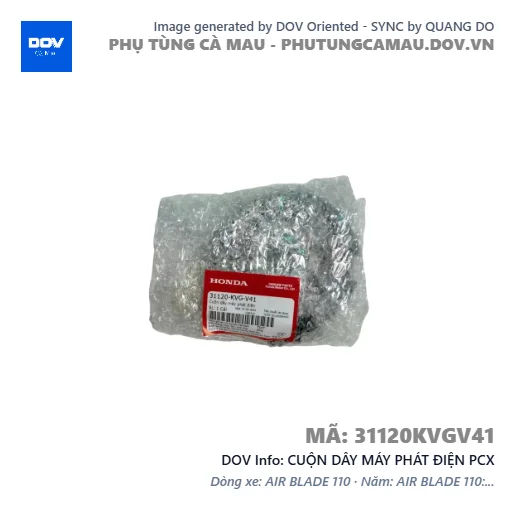 CUỘN DÂY MÁY PHÁT ĐIỆN PCX — 31120KVGV41