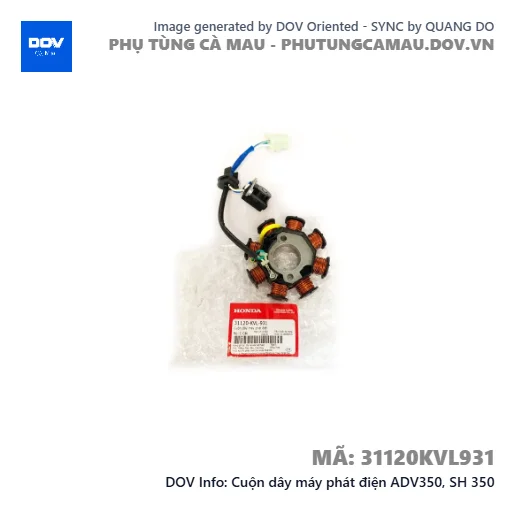 Cuộn dây máy phát điện ADV350, SH 350 — 31120KVL931