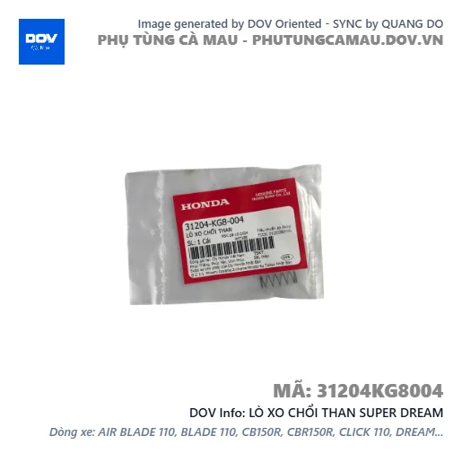 LÒ XO CHỔI THAN SUPER DREAM — 31204KG8004