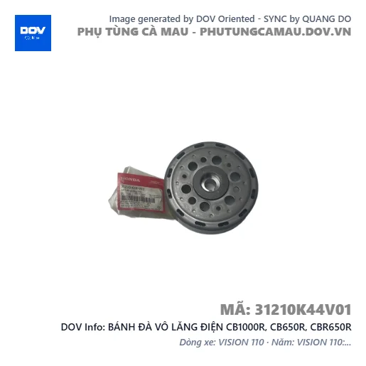 BÁNH ĐÀ VÔ LĂNG ĐIỆN CB1000R, CB650R, CBR650R — 31210K44V01
