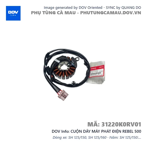 CUỘN DÂY MÁY PHÁT ĐIỆN REBEL 500 — 31220K0RV01