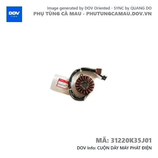 CUỘN DÂY MÁY PHÁT ĐIỆN — 31220K35J01