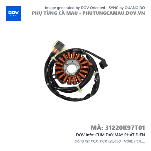 CỤM DÂY MÁY PHÁT ĐIỆN — 31220K97T01