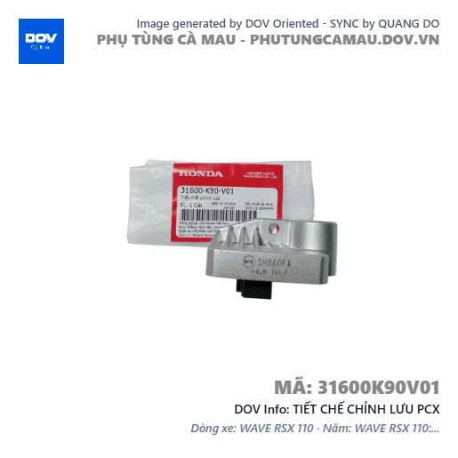 TIẾT CHẾ CHỈNH LƯU PCX — 31600K90V01