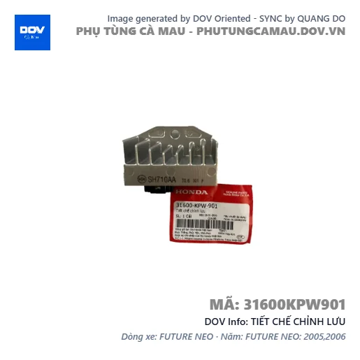 TIẾT CHẾ CHỈNH LƯU  — 31600KPW901