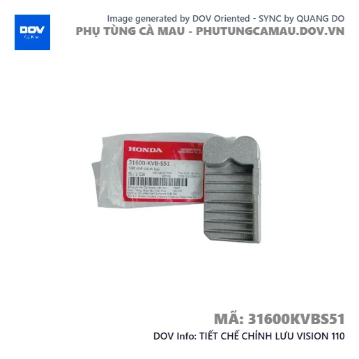 TIẾT CHẾ CHỈNH LƯU VISION 110 — 31600KVBS51