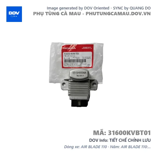 TIẾT CHẾ CHỈNH LƯU  — 31600KVBT01