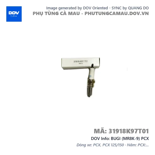 BUGI (MR8K-9) PCX — 31918K97T01