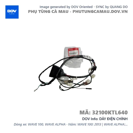 DÂY ĐIỆN CHÍNH — 32100KTL640
