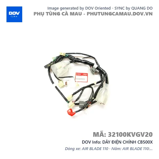 DÂY ĐIỆN CHÍNH CB500X — 32100KVGV20