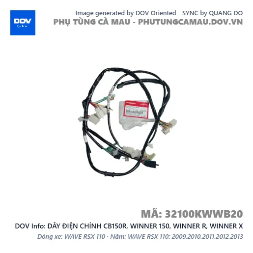 DÂY ĐIỆN CHÍNH CB150R, WINNER 150, WINNER R, WINNER X — 32100KWWB20
