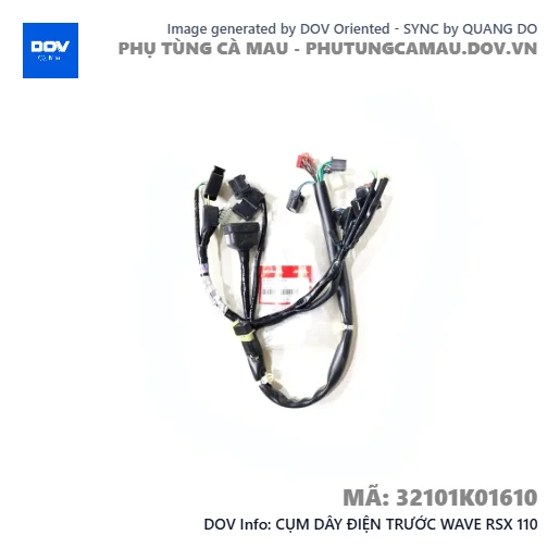 CỤM DÂY ĐIỆN TRƯỚC WAVE RSX 110 — 32101K01610