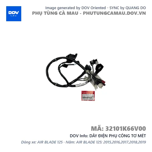 DÂY ĐIỆN PHỤ CÔNG TƠ MÉT  — 32101K66V00