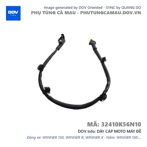 DÂY CÁP MOTO MÁY ĐỀ  — 32410K56N10