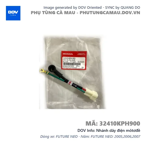 Nhánh dây điện môtơđề — 32410KPH900