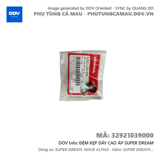 ĐỆM KẸP DÂY CAO ÁP SUPER DREAM — 32921039000