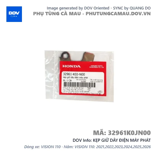 KẸP GIỮ DÂY ĐIỆN MÁY PHÁT  — 32961K0JN00