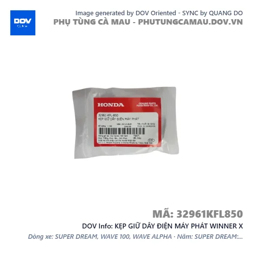 KẸP GIỮ DÂY ĐIỆN MÁY PHÁT WINNER X — 32961KFL850