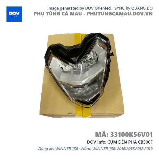 CỤM ĐÈN PHA CB500F — 33100K56V01