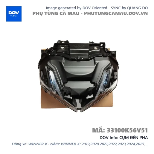 CỤM ĐÈN PHA  — 33100K56V51