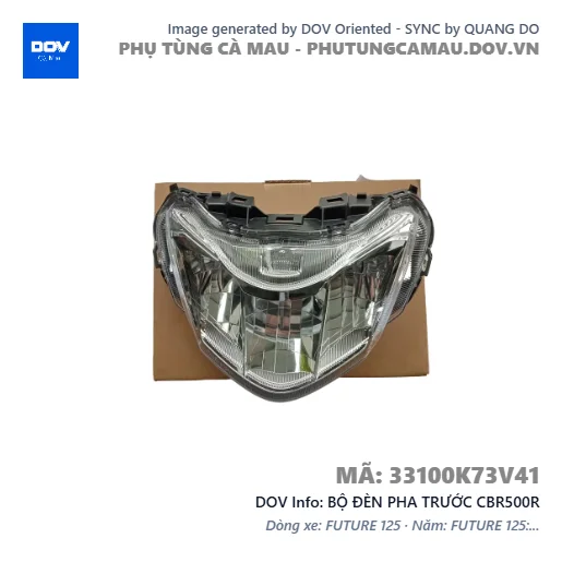 BỘ ĐÈN PHA TRƯỚC CBR500R — 33100K73V41