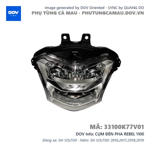 CỤM ĐÈN PHA REBEL 1100 — 33100K77V01