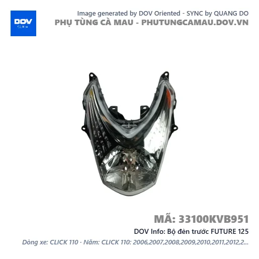 Bộ đèn trước FUTURE 125 — 33100KVB951