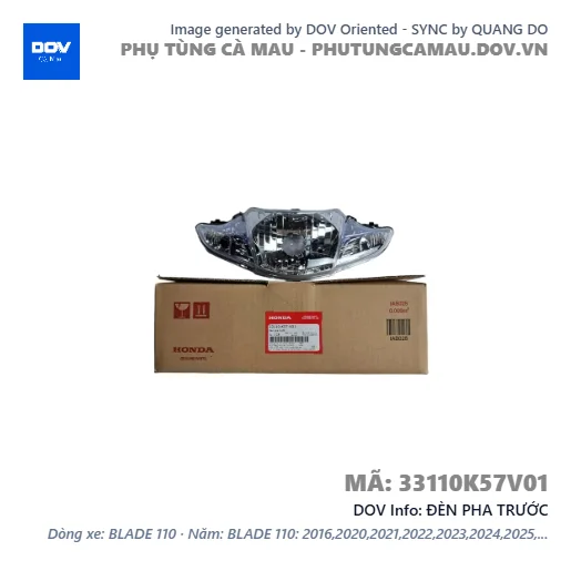 ĐÈN PHA TRƯỚC  — 33110K57V01