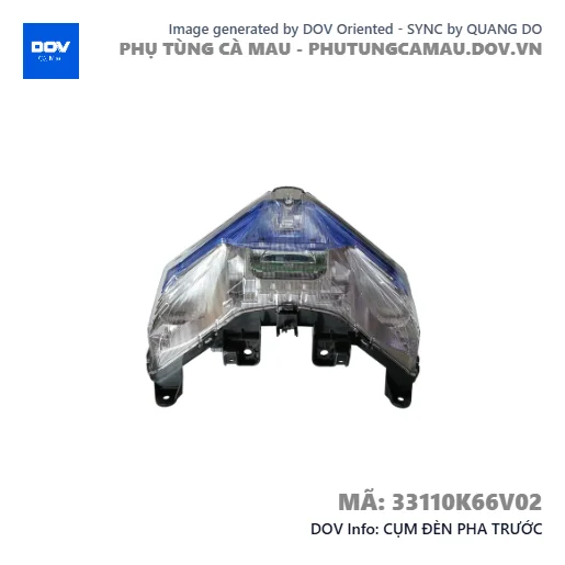 CỤM ĐÈN PHA TRƯỚC — 33110K66V02
